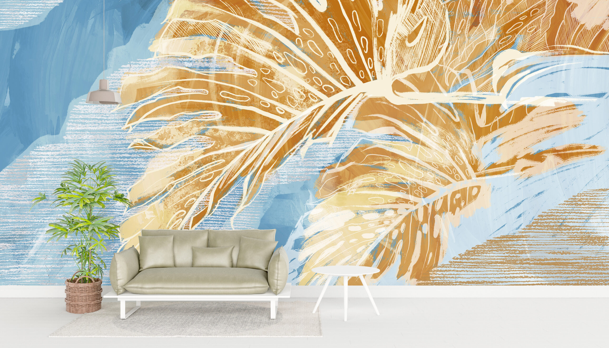 Foto murale Përbindëshi i Gjethit të Artë