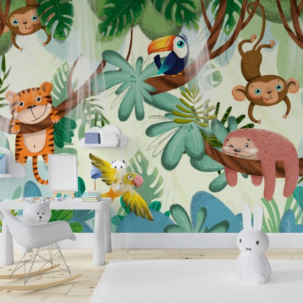 Foto murale Xhungël Kafshësh