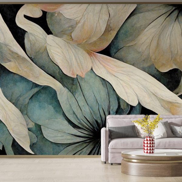 Foto murale Zambakë të bardhë