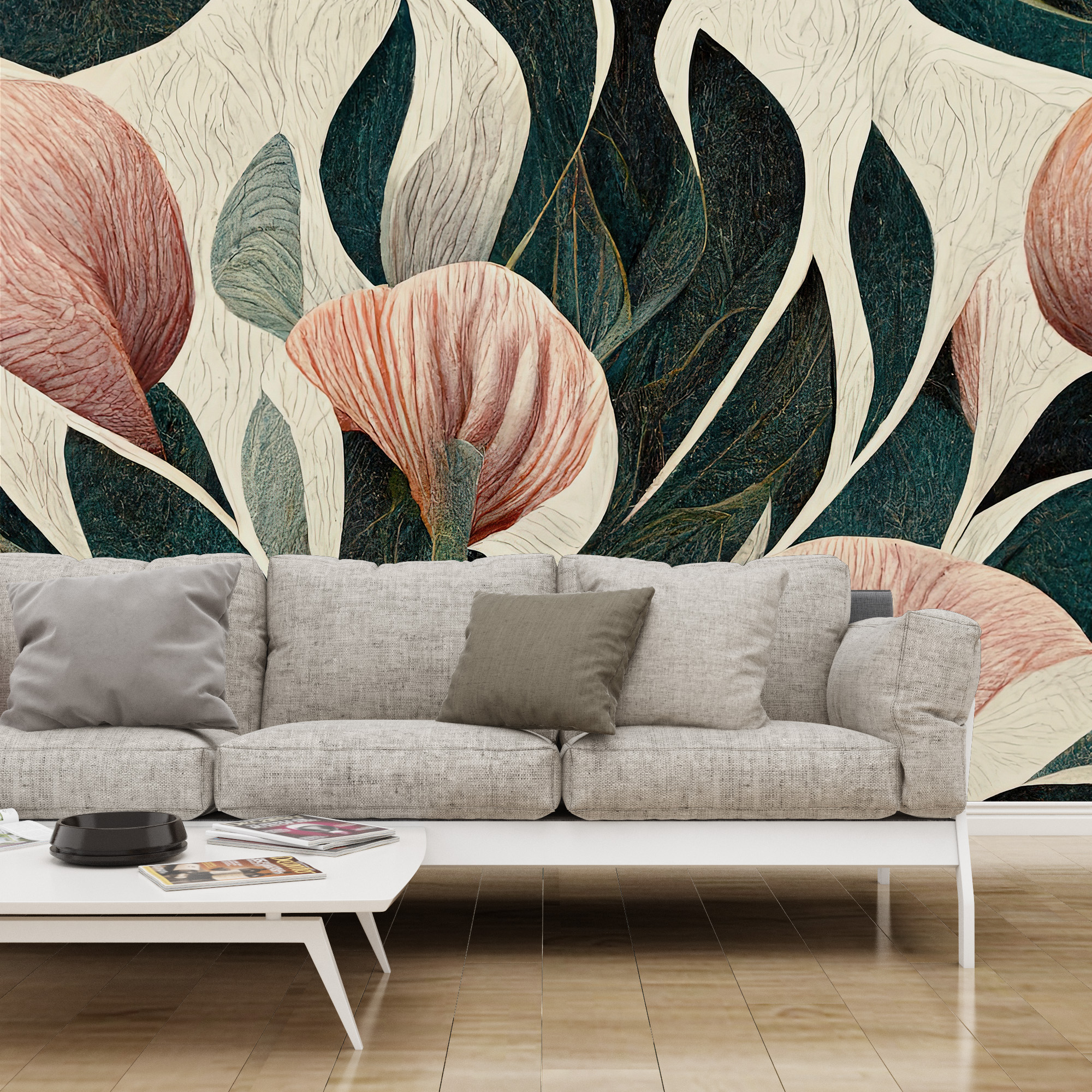 Foto murale Abstraksion me lule