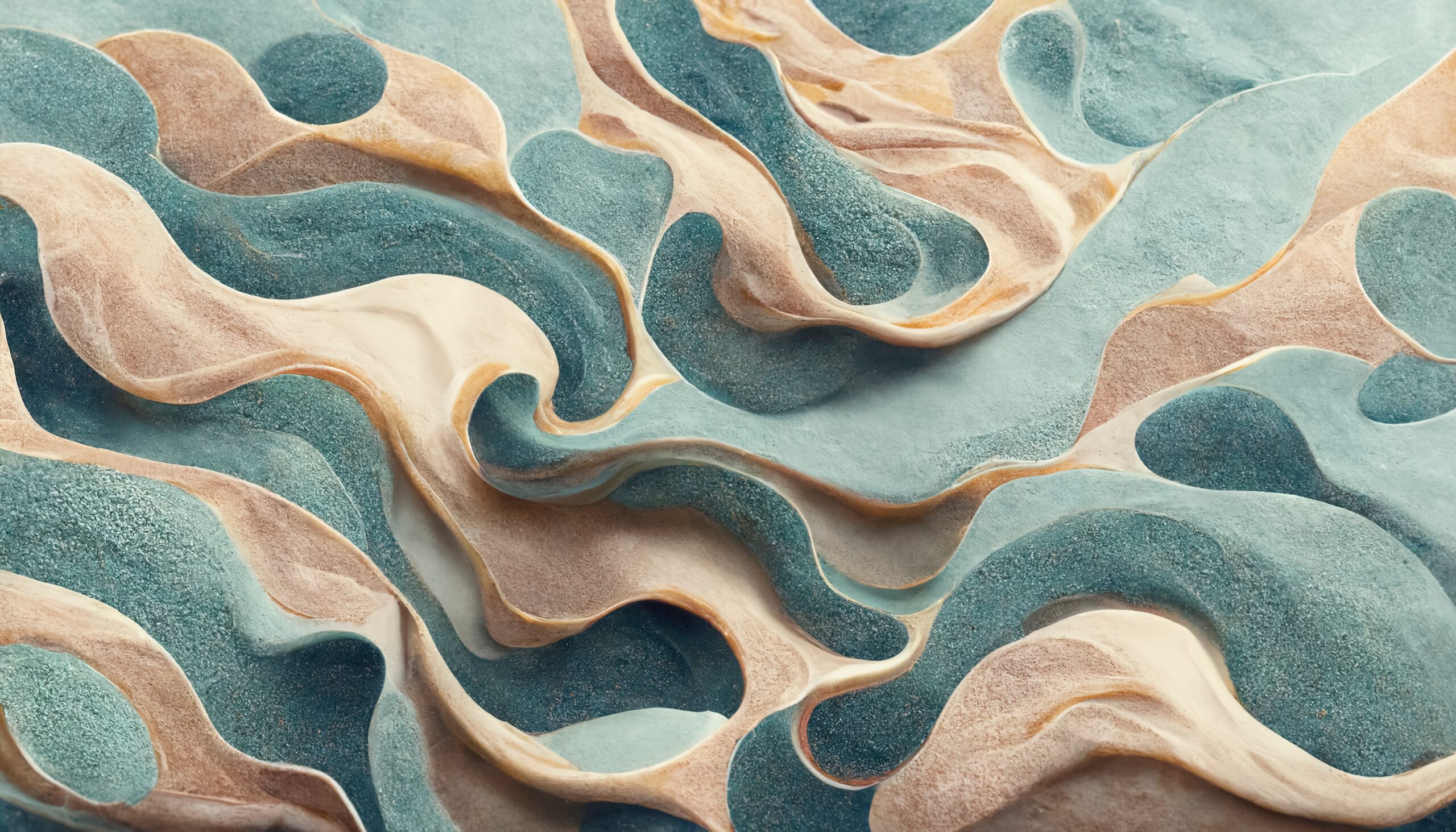 Wavy,,Stylized,Backdrop.,Illustration,Of,Abstract,Waves,,Curves,Lines,Hills,