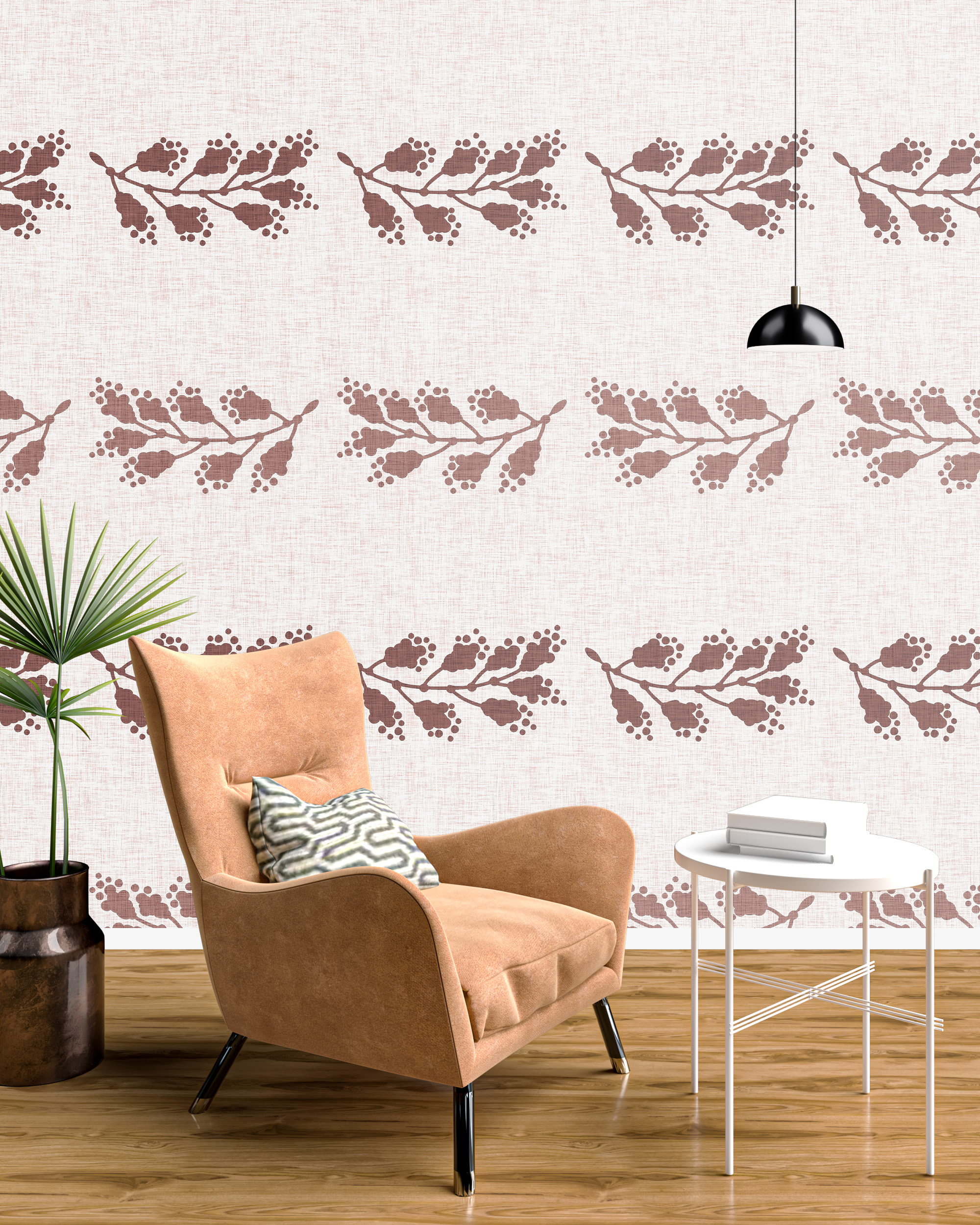 Foto murale Pëllumba ngjyrë bezhë