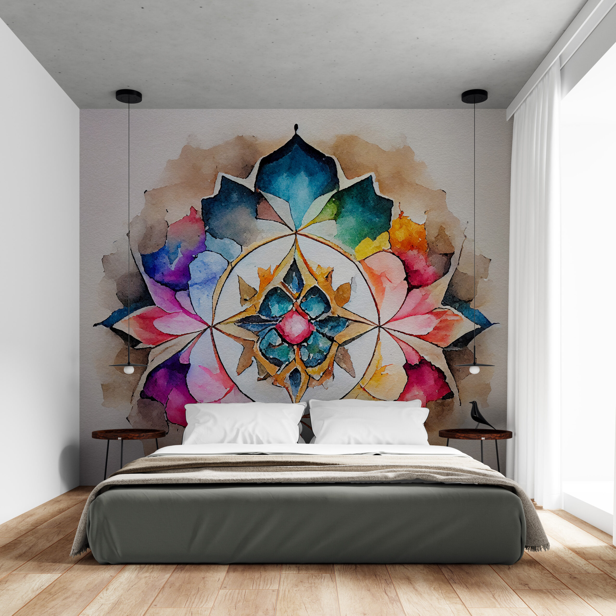 Foto murale Mandala e ylberit