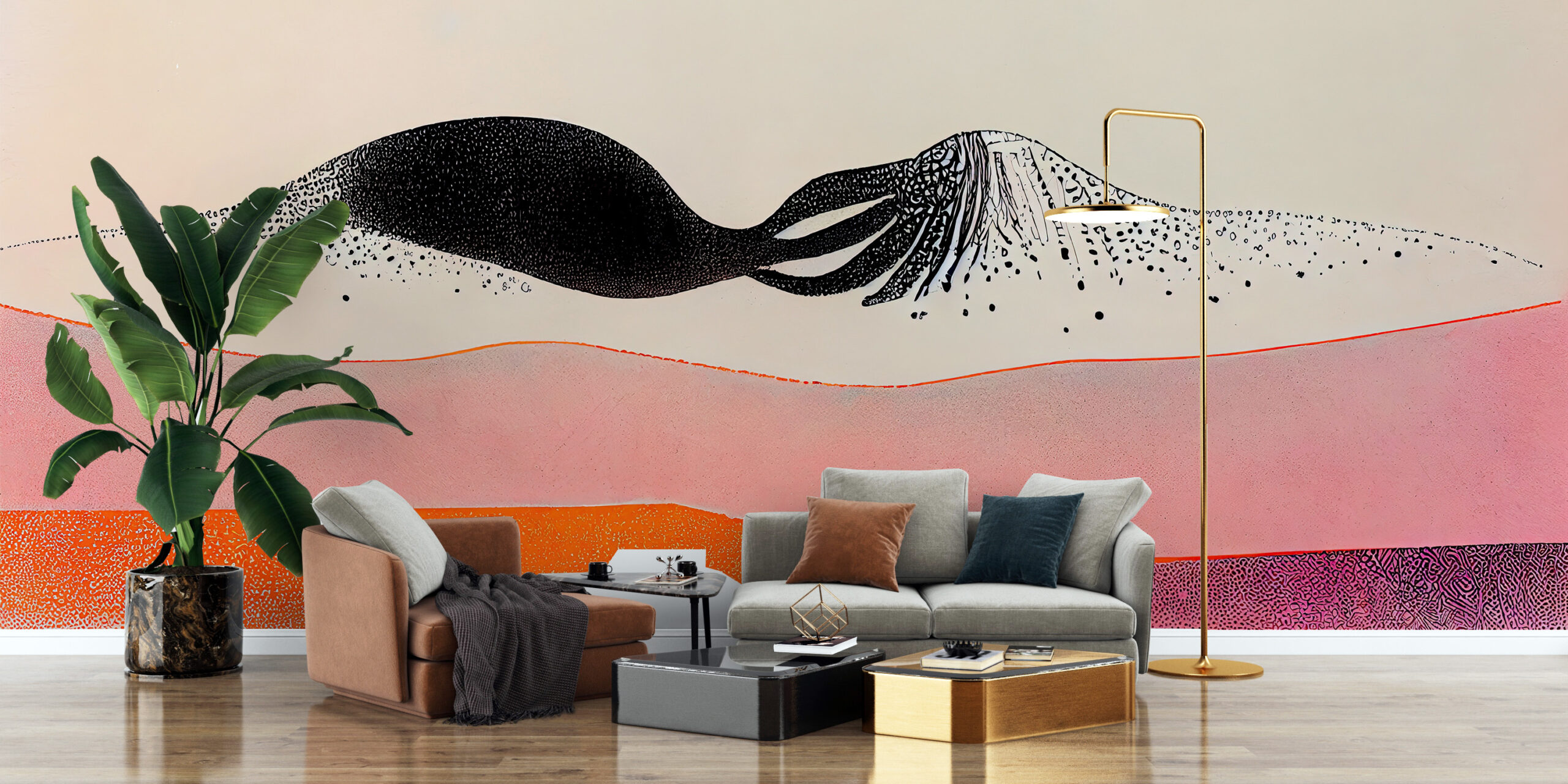 Foto murale Shkretëtirë Abstrakte