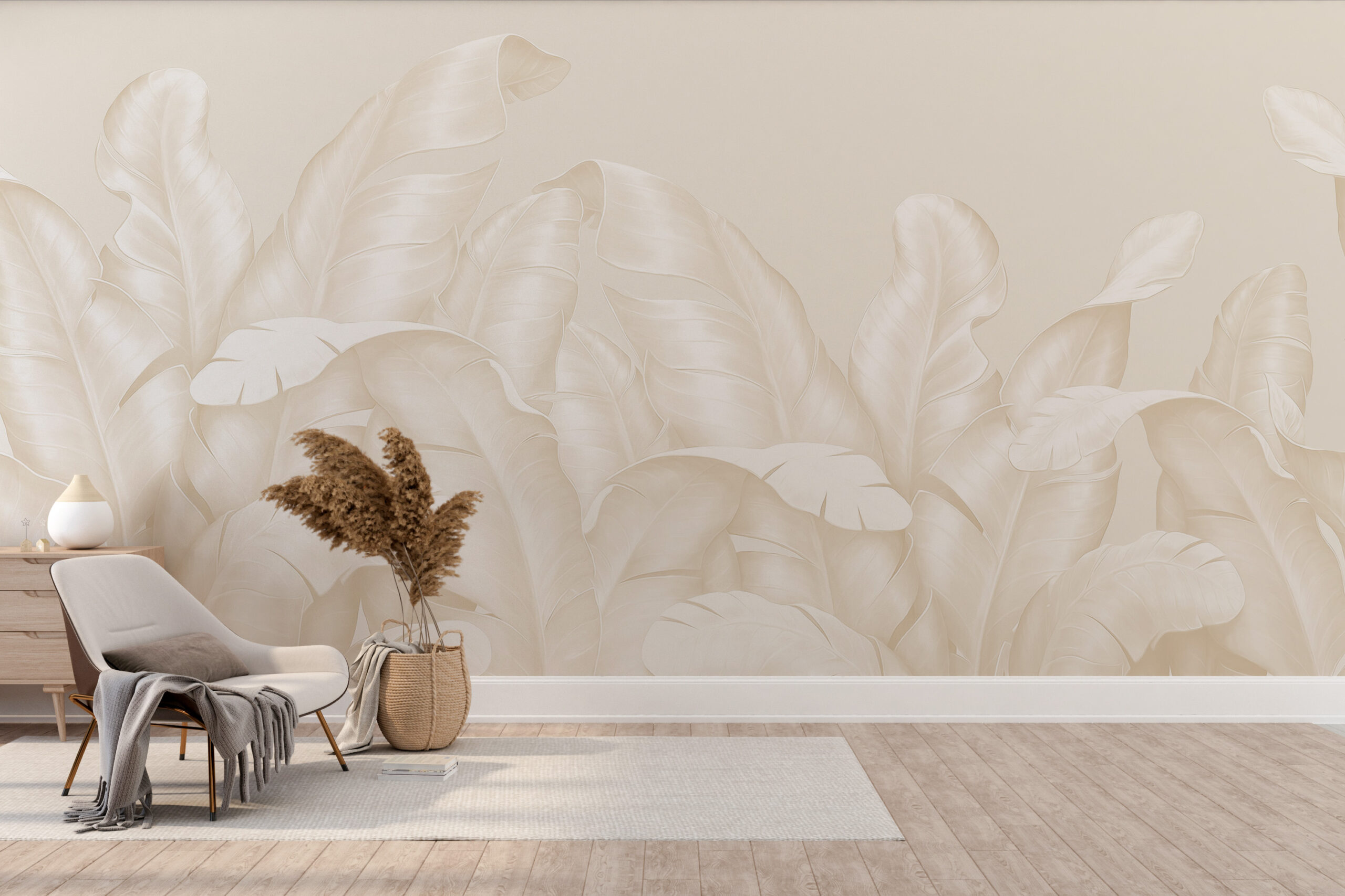 Foto murale Gjethe të Arta