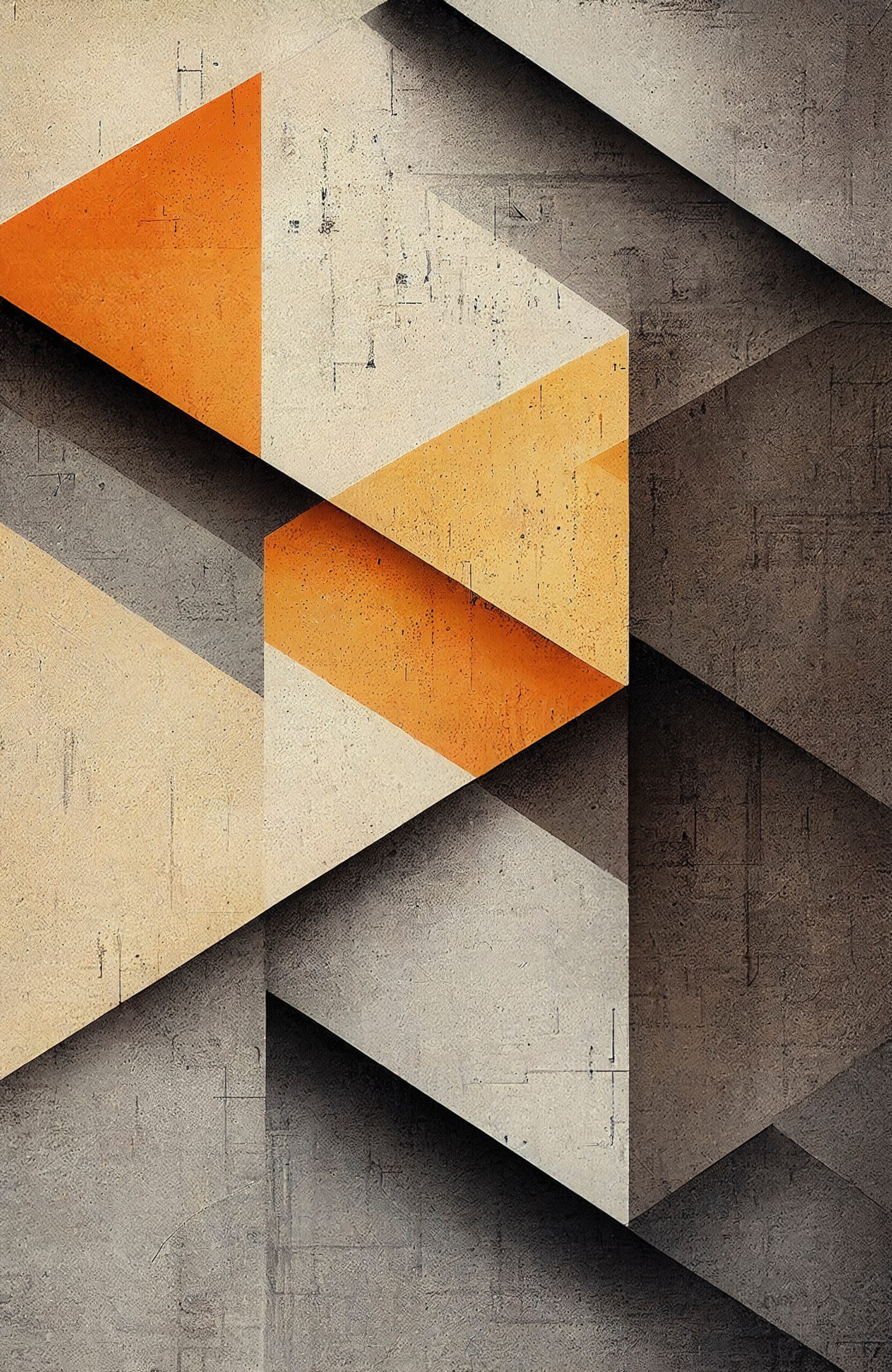 Abstract,,Artistic,,Vintage,,Grunge,Background,With,Geometric,Forms.,Constructivism,Style