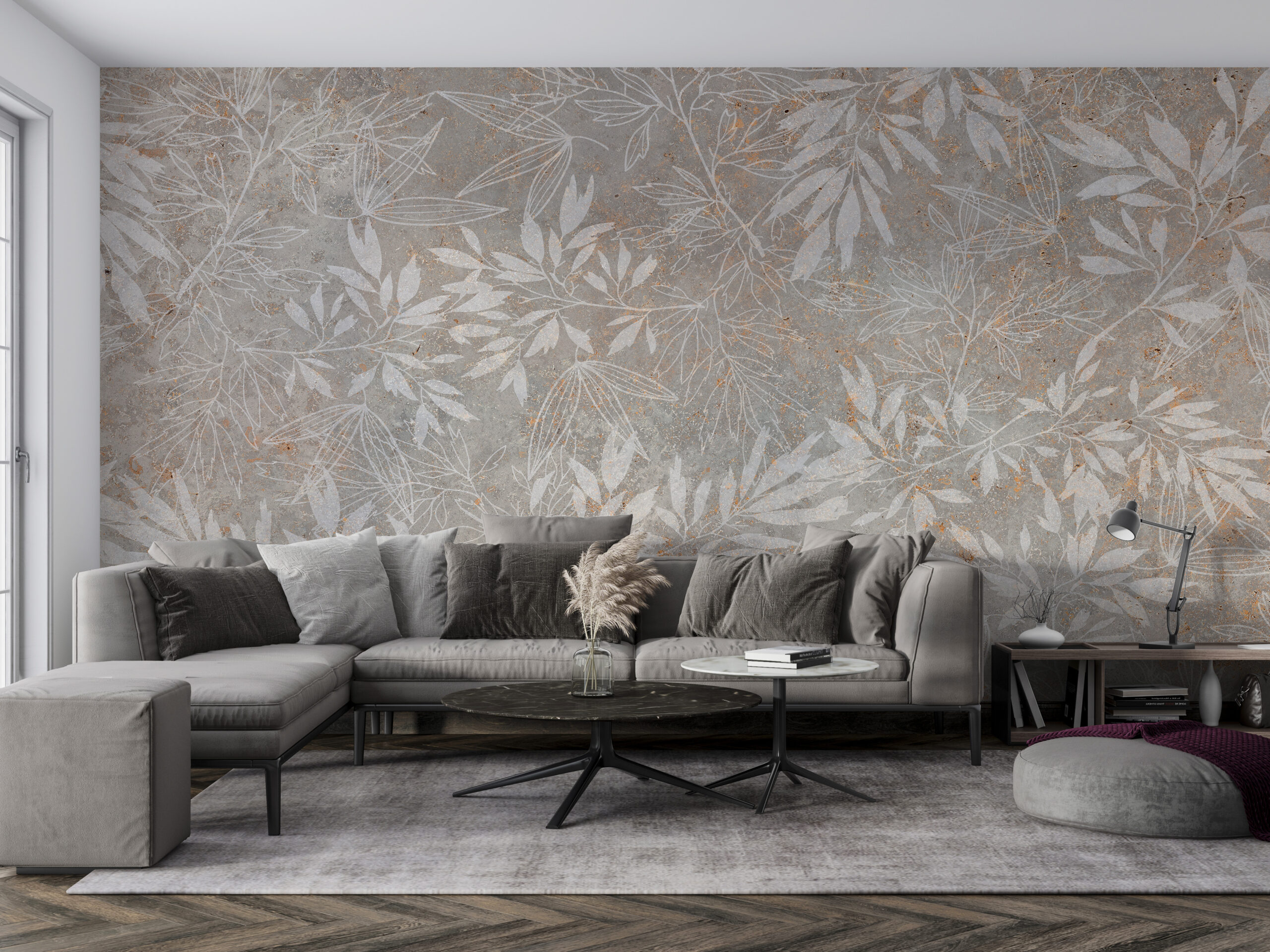 Foto murale Gjethe delikate