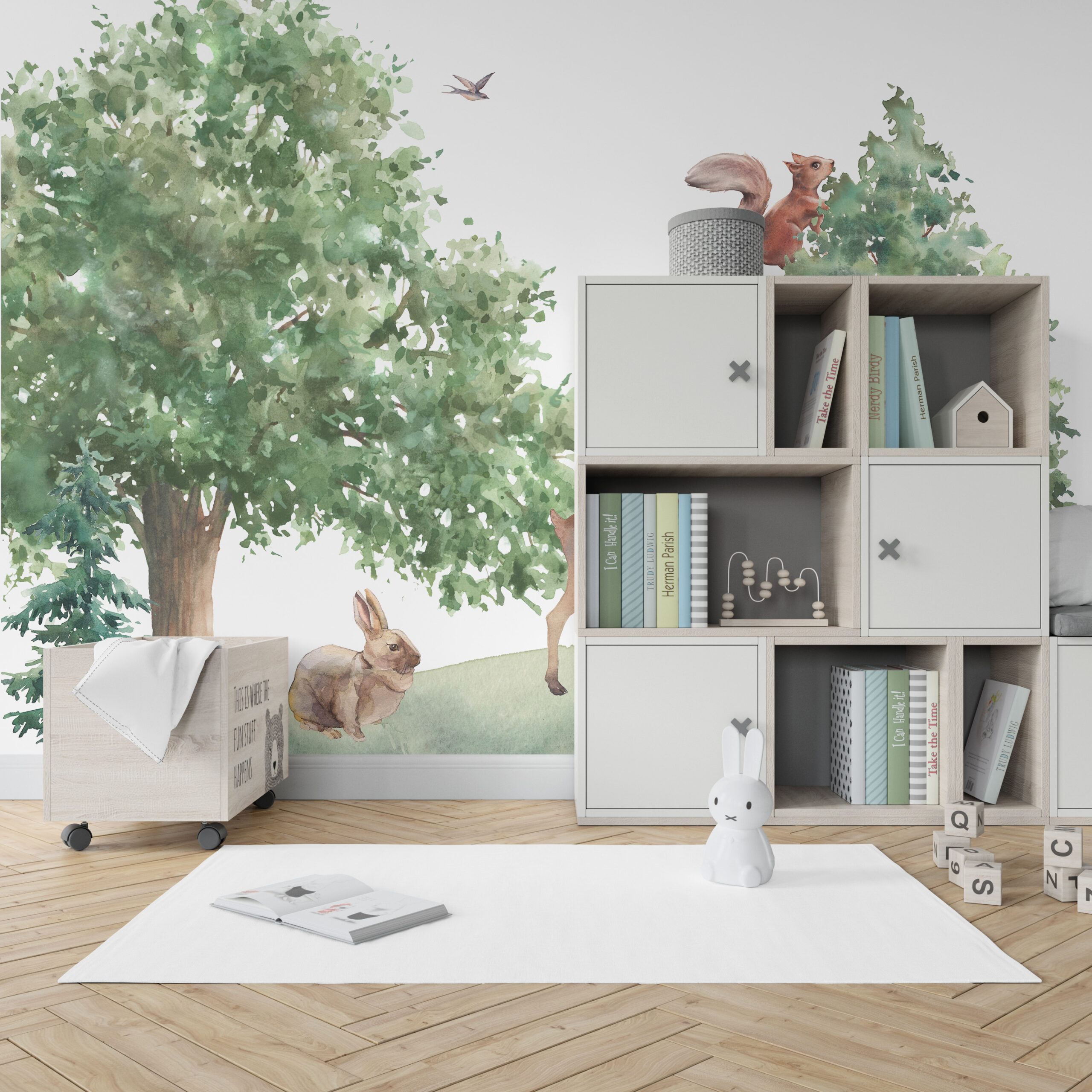 Foto murale Kafshët e pyllit