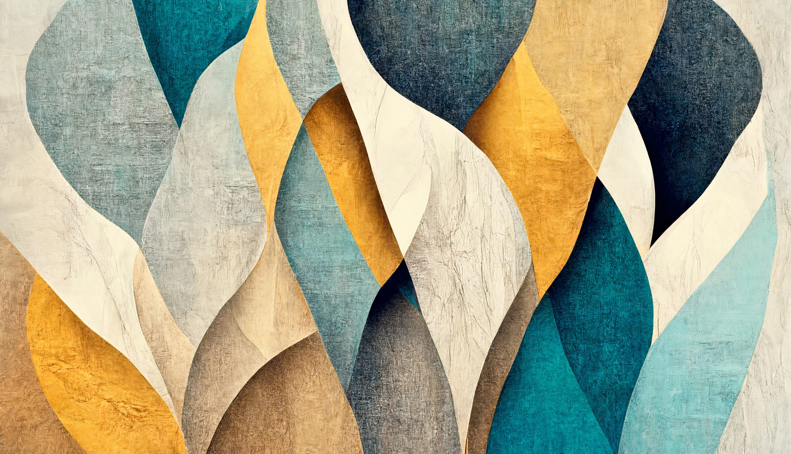 Light,Blue,Gray,Golden,And,White,Background.,3d,Abstract,Wallpaper