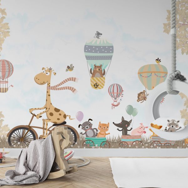 Foto murale Kafshë të Lumtura