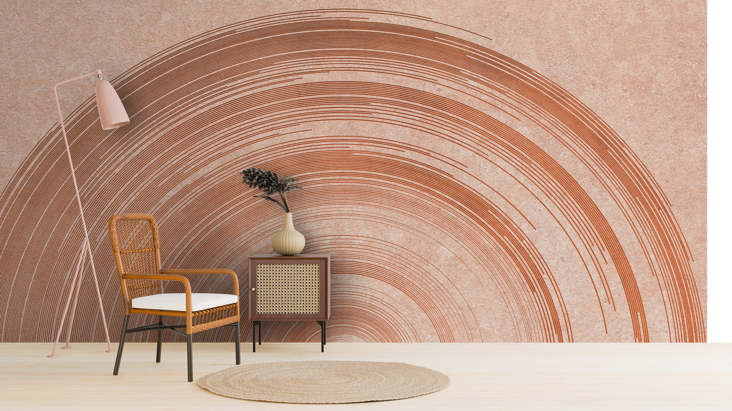 Foto murale Rrethe Abstrakte