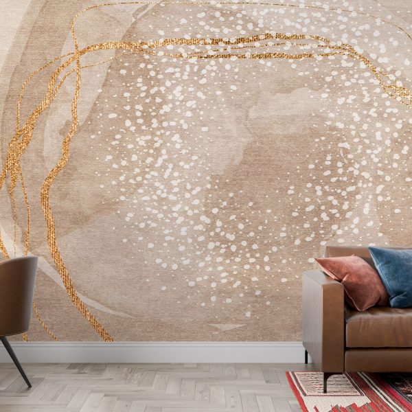 Foto murale Elemente ari në ngjyrë bezhë