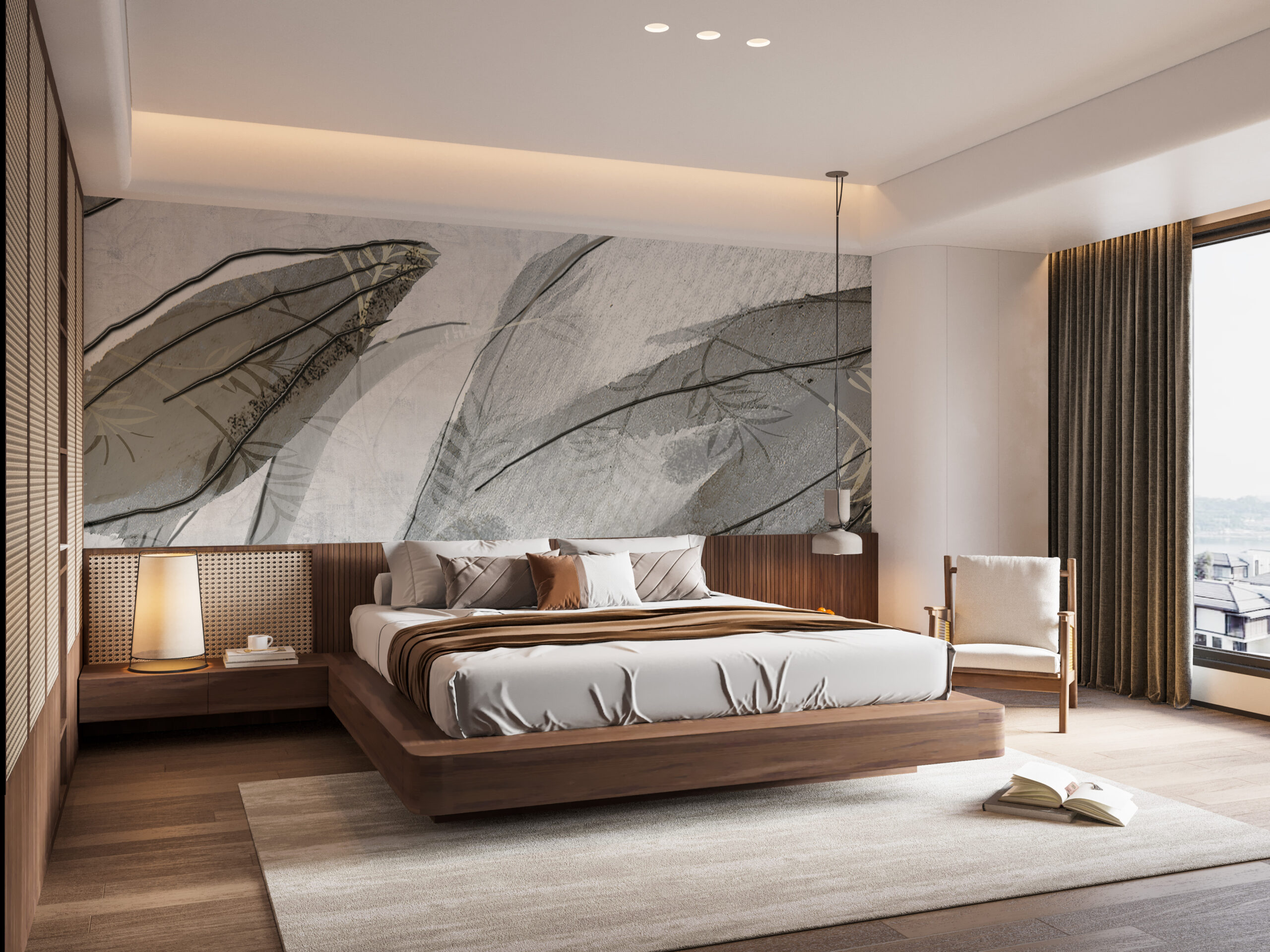 Foto murale Lule gri