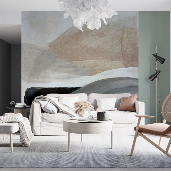 Foto murale Gri Abstrakte