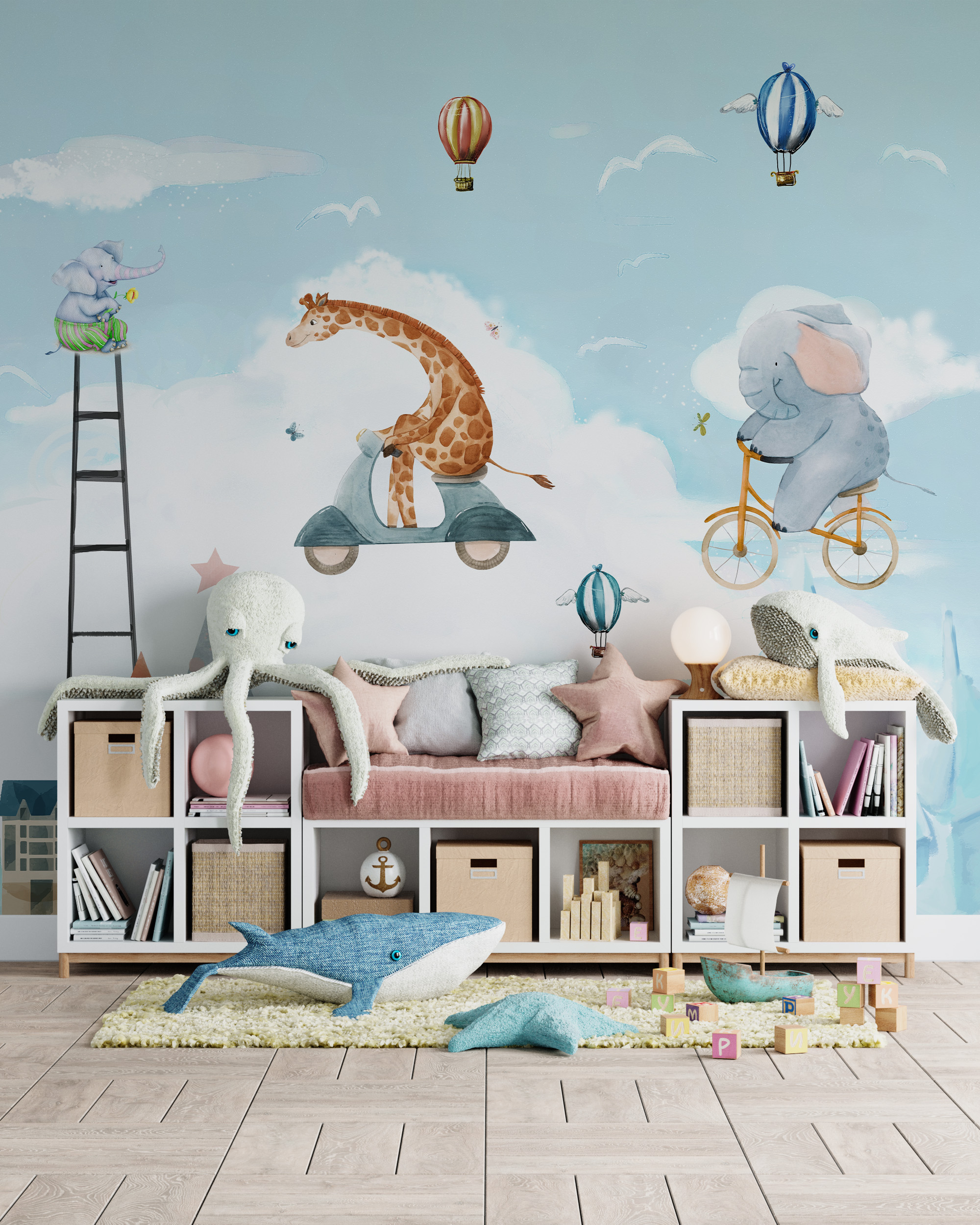 Foto murale Kopshti Zoologjik i Qiellit