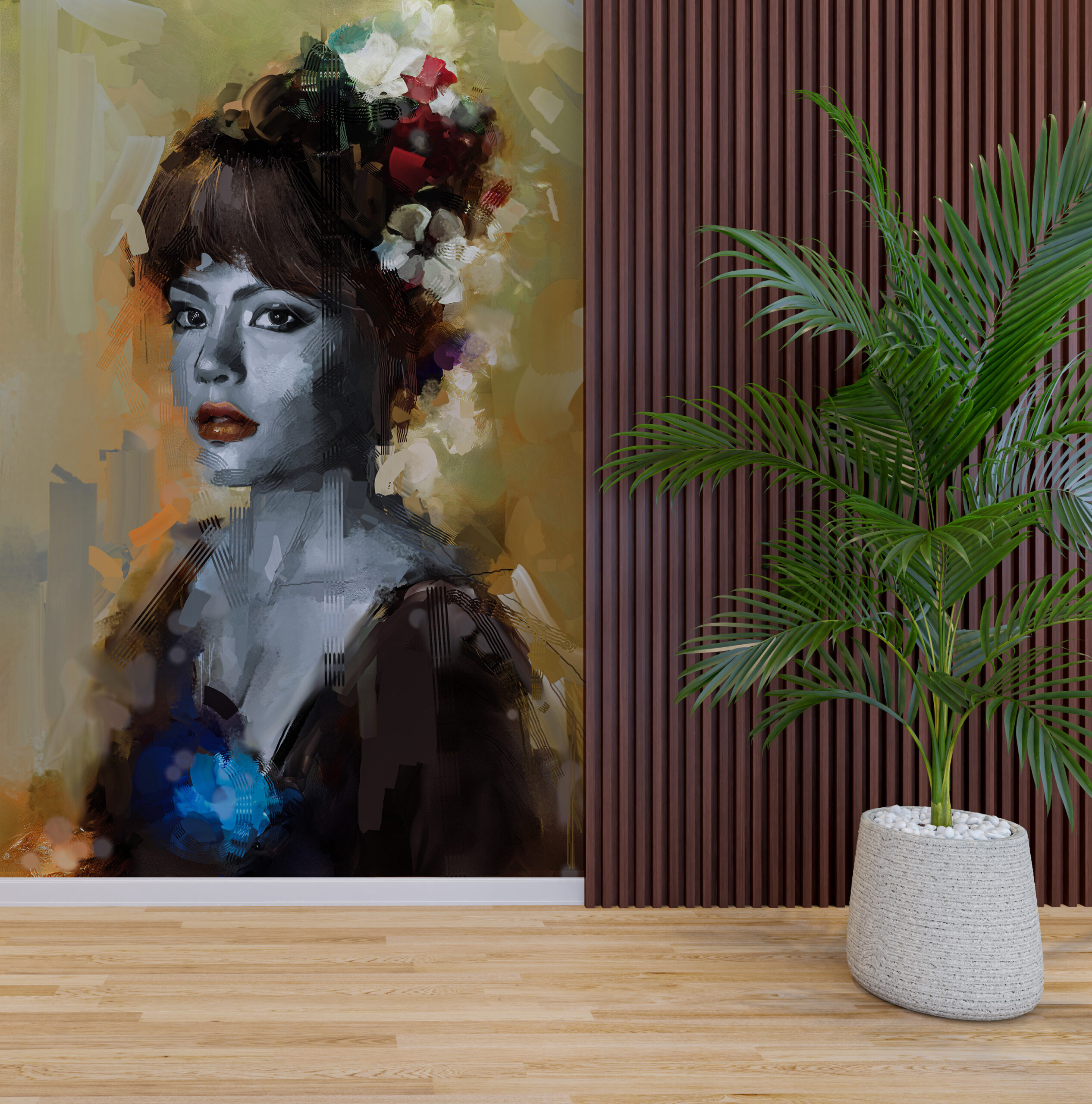 Foto murale Grua Abstrakte