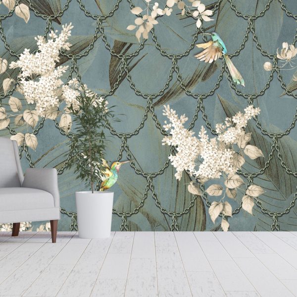 Foto murale Pyll Tropikal Pas Zinxhirëve