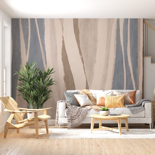 Foto murale Vija në nuanca të kafesë dhe grisë