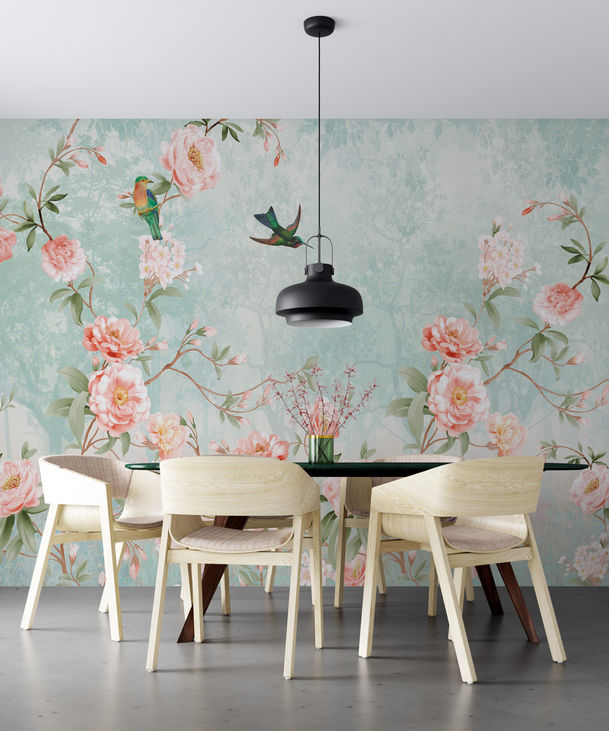 Foto murale Lule Rozë Pjeshke