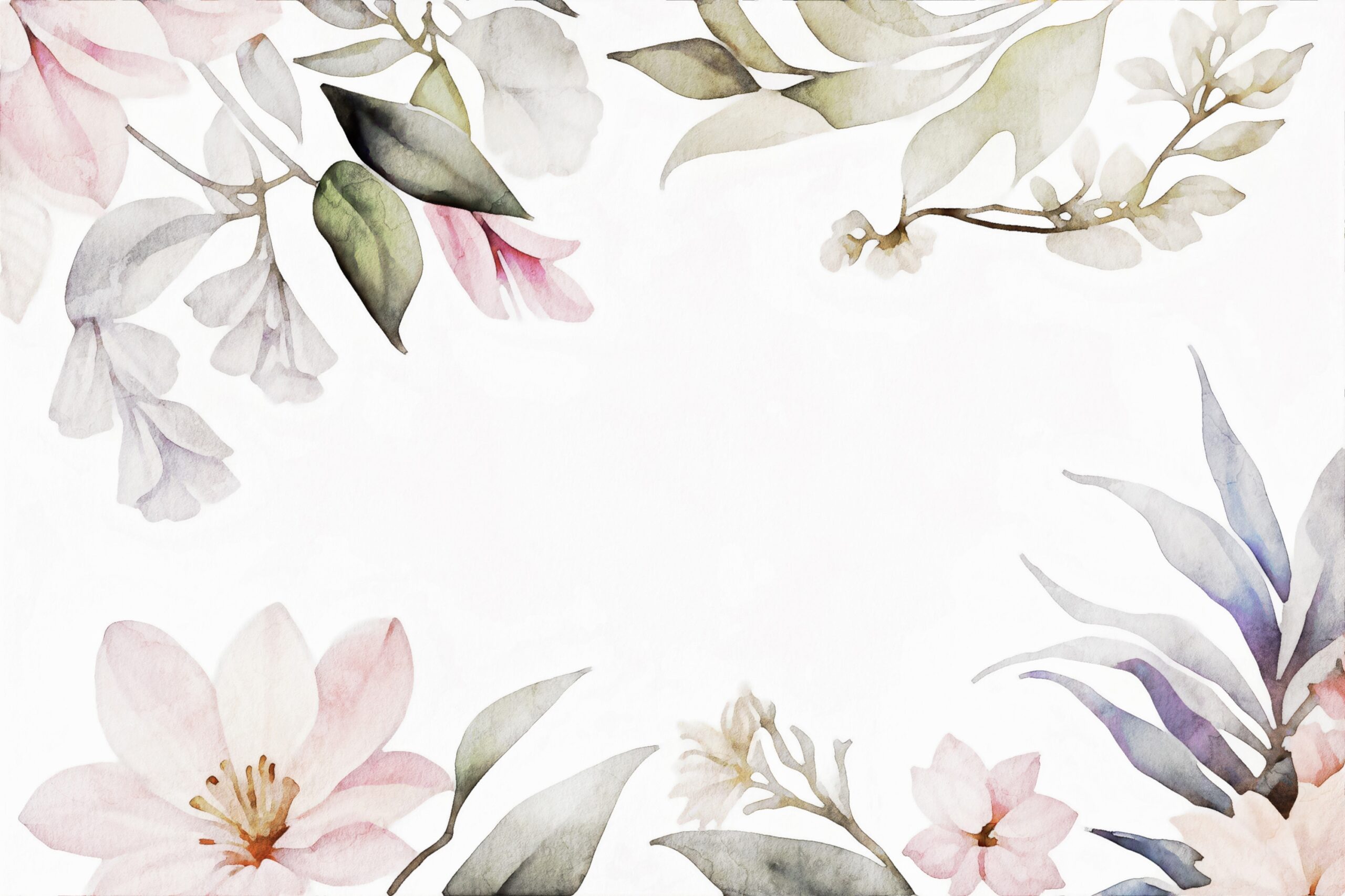 Watercolor,Flower,Rose,Beautiful,Wedding,In,Illustration