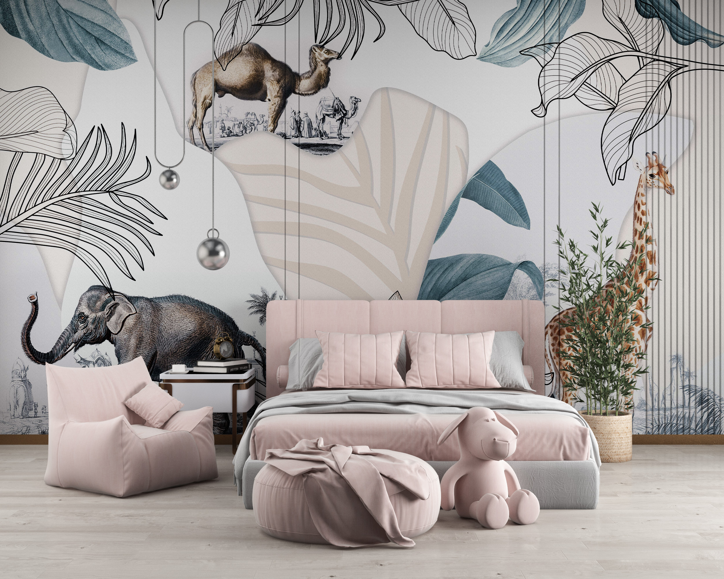 Foto murale Safari Madhështor