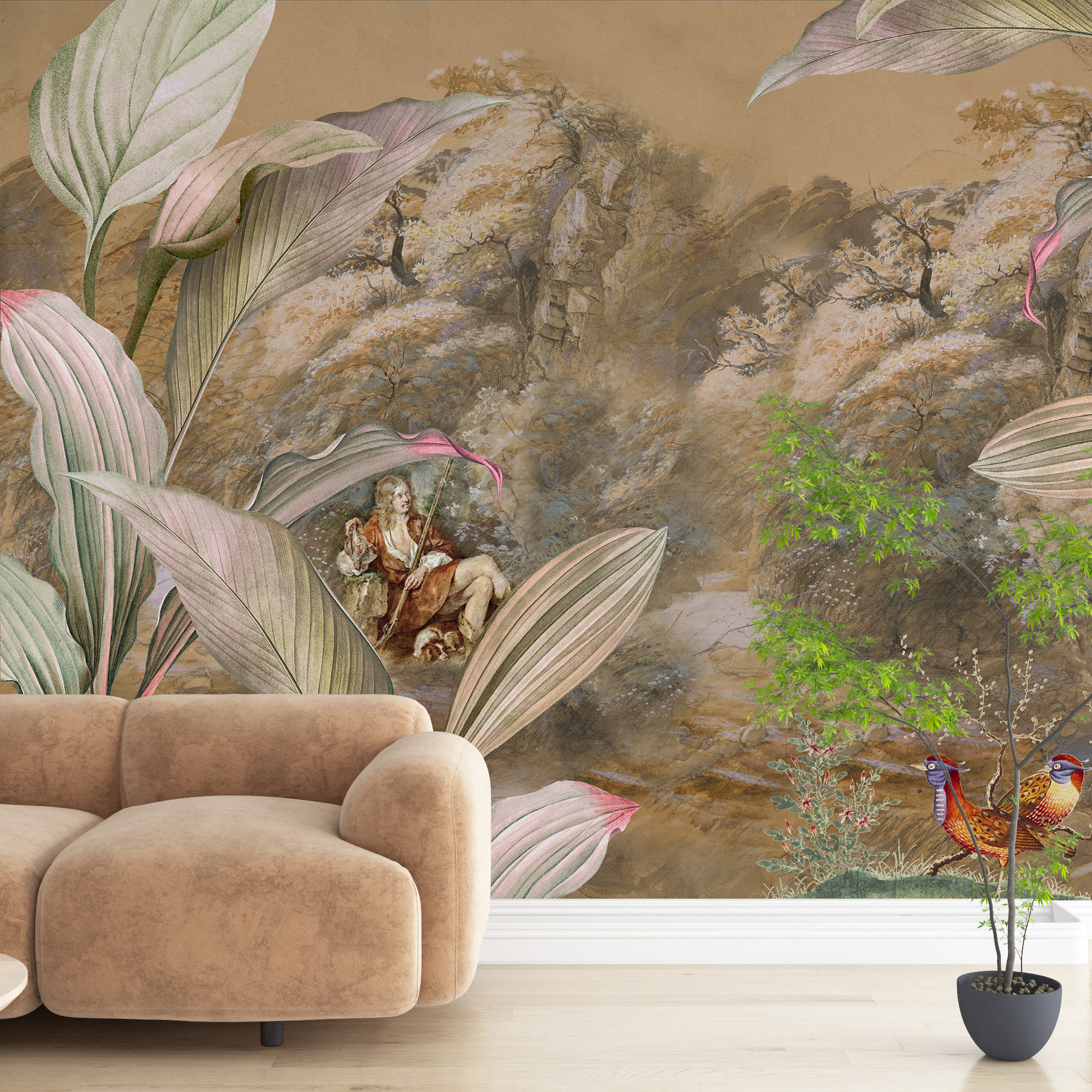 Foto murale Abstraksioni i Pyllit