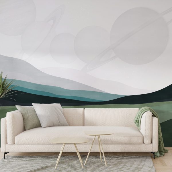 Foto murale Planetët Minimalist