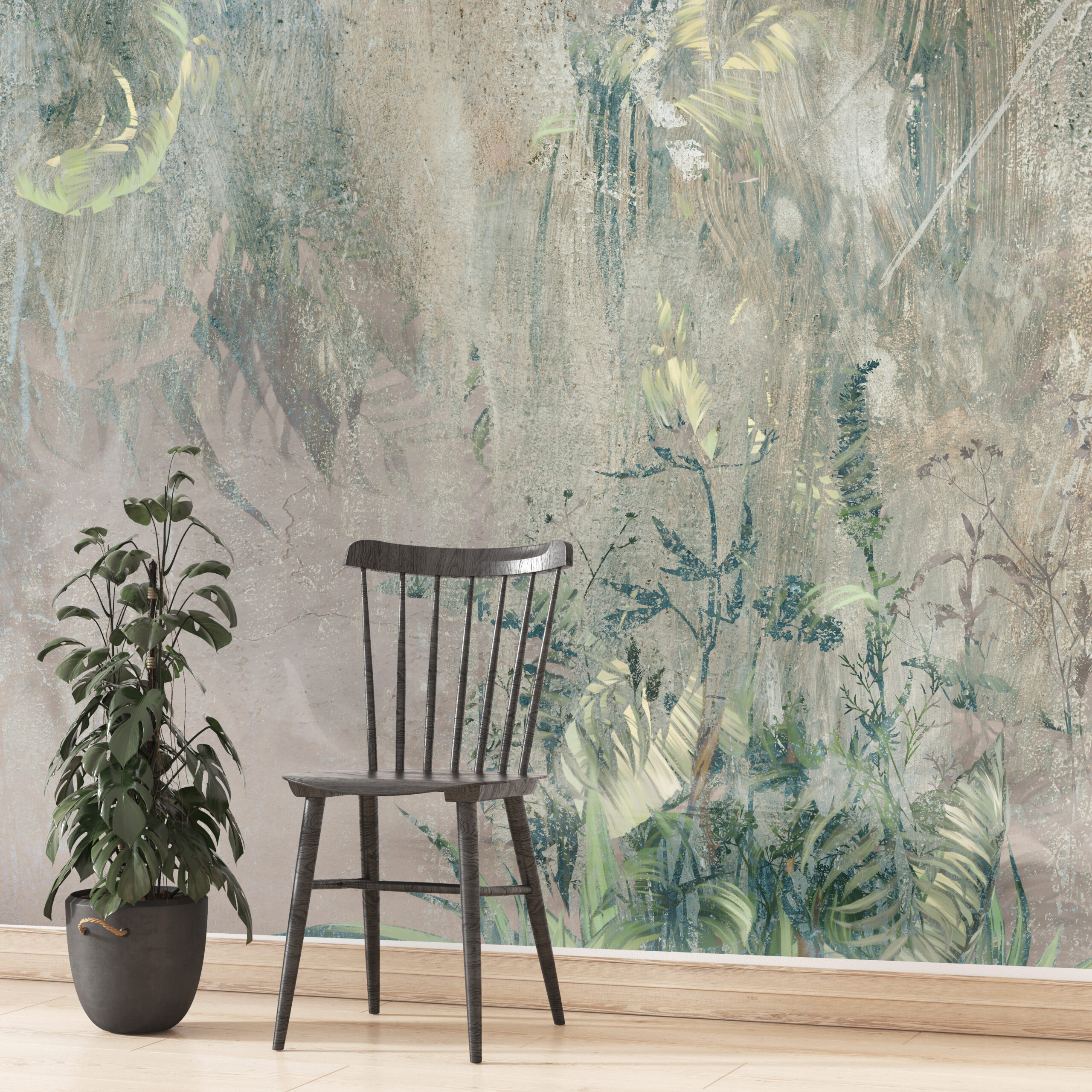 Foto murale Bimët në ngjyrë kafe