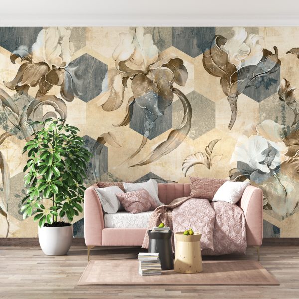 Foto murale Model elegant me lule