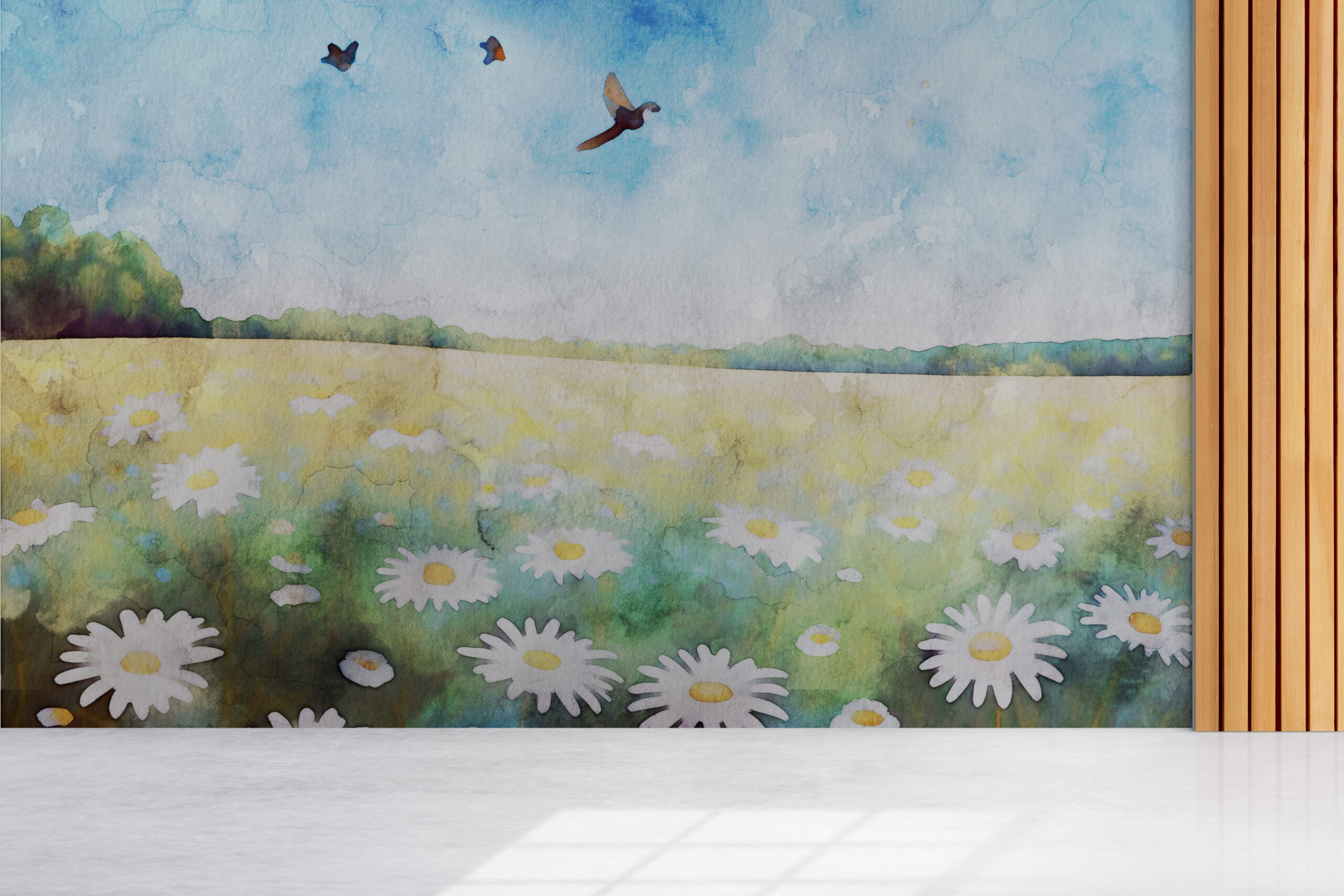 Foto murale Livadh i pikturuar