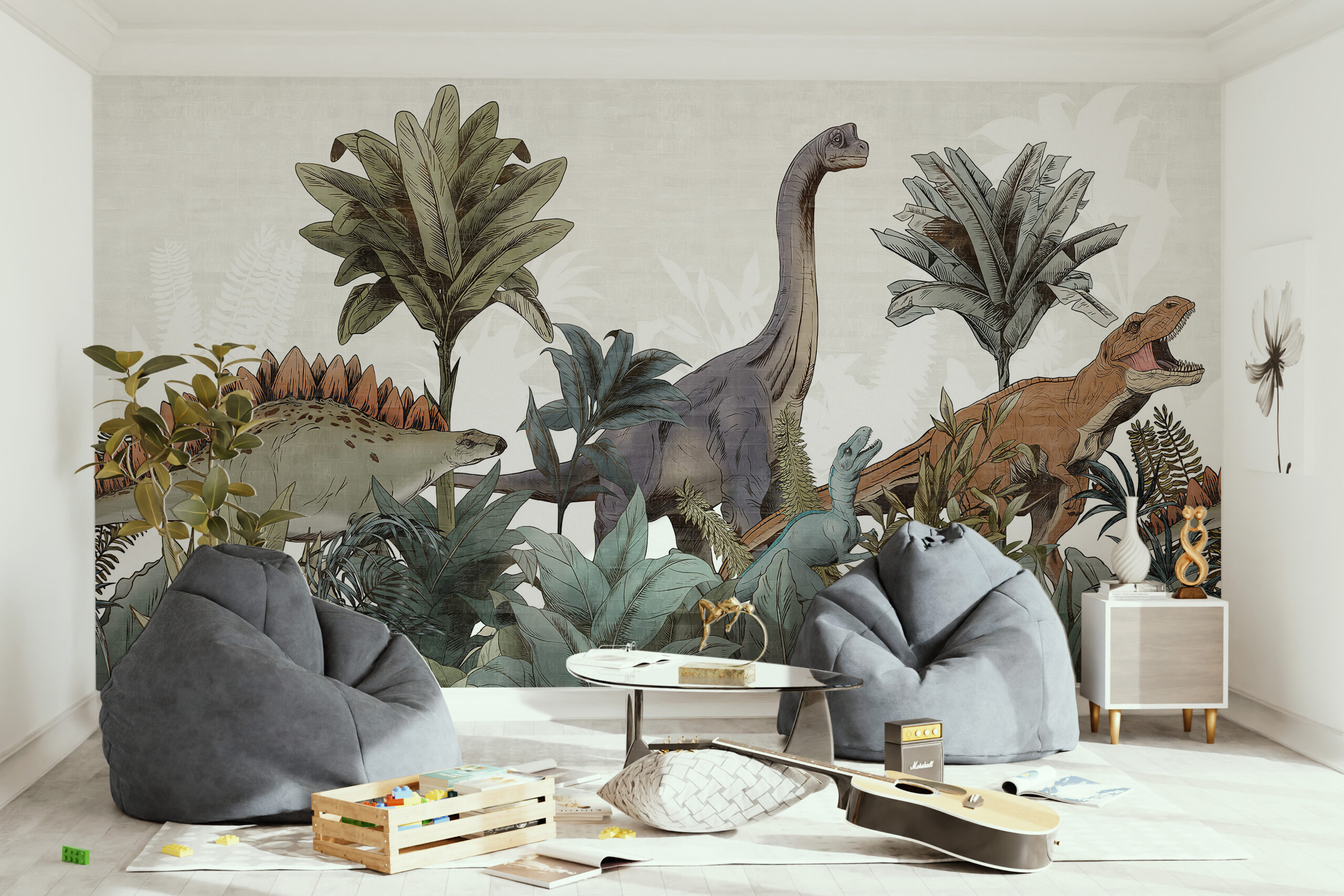 Foto murale Dinosaurët