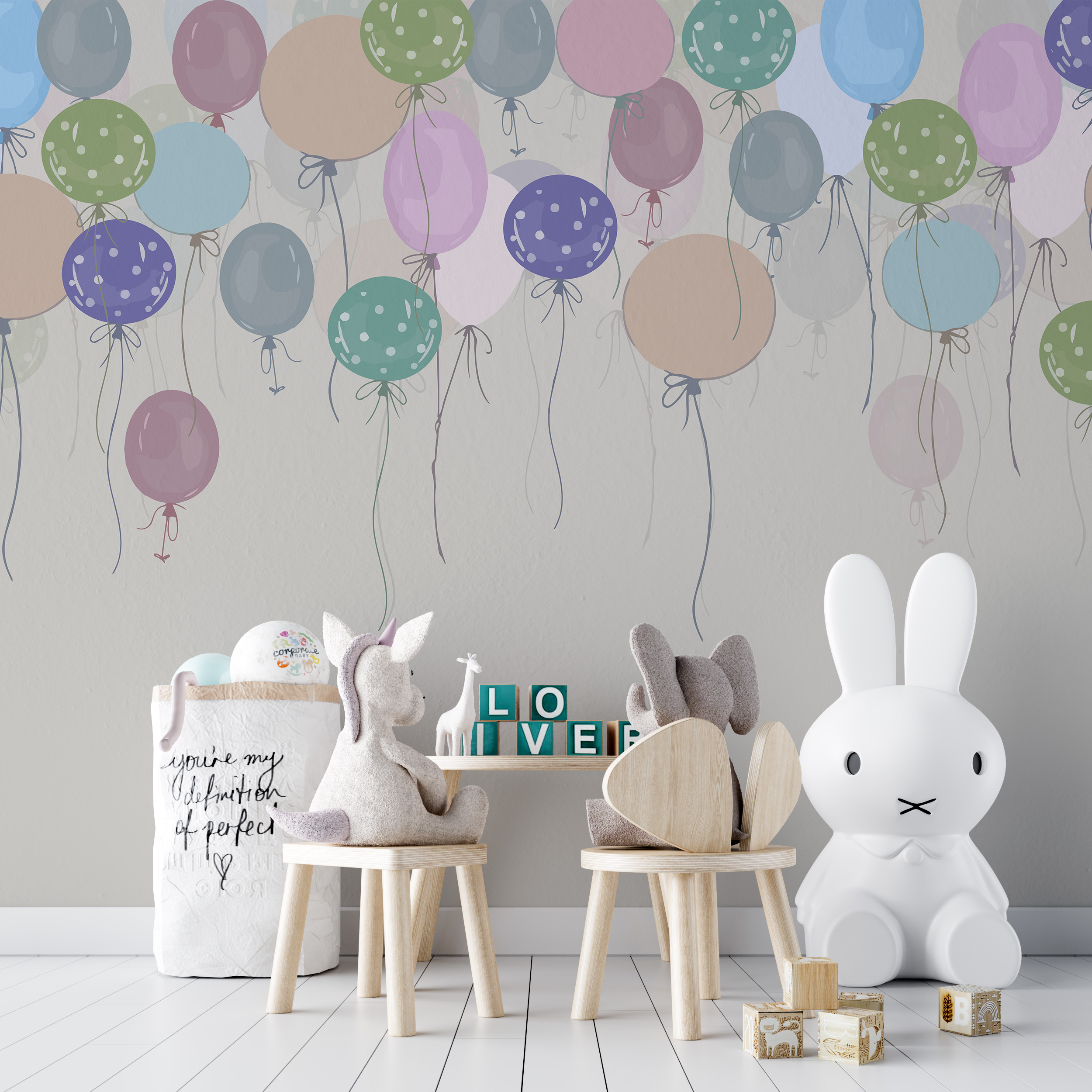 Foto murale Balona të varura