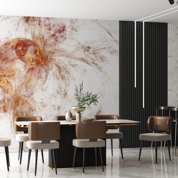 Foto murale Lule në Rozë dhe Ari