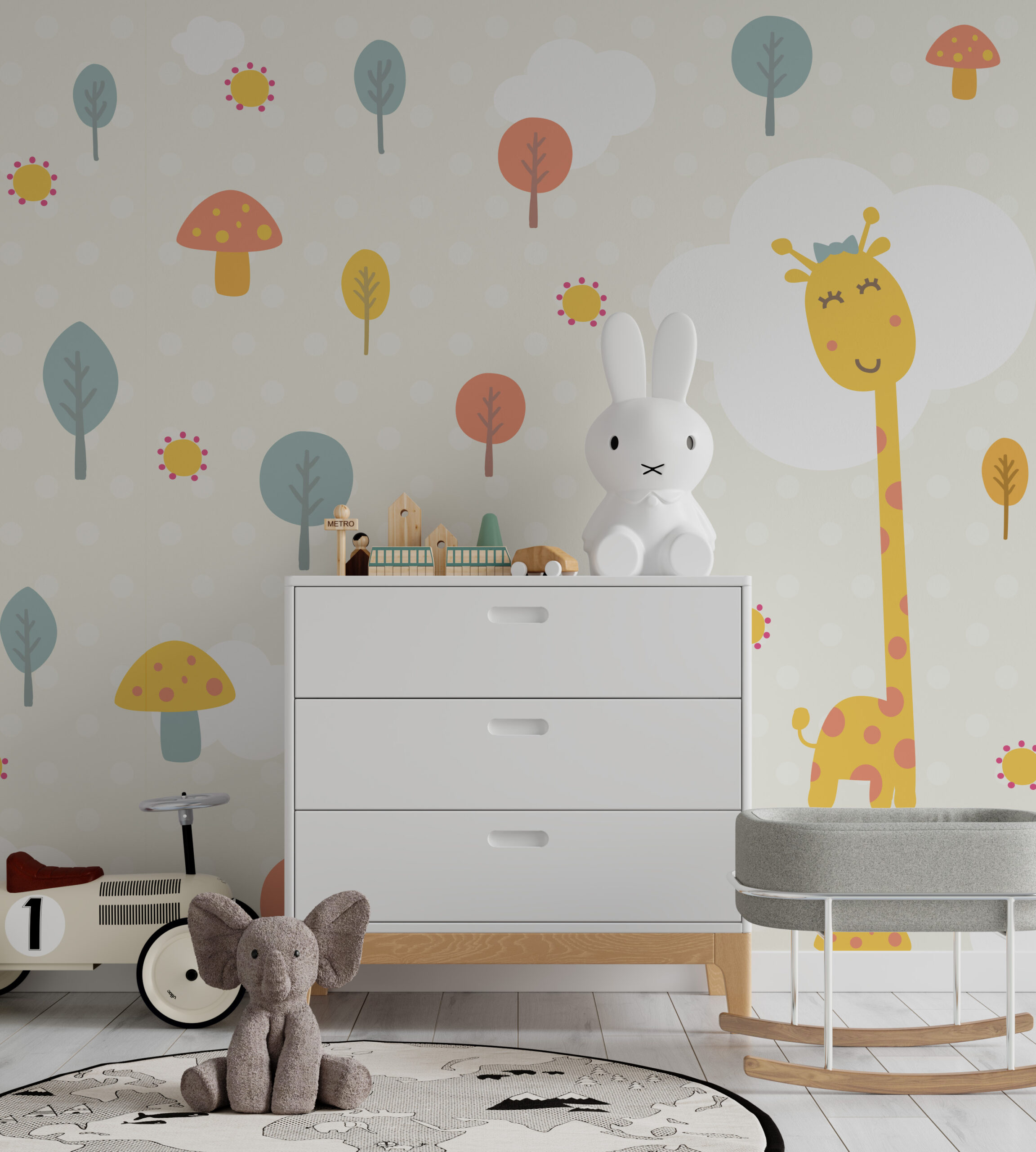 Foto murale Pyll Pastel