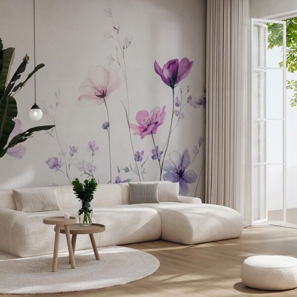 Foto murale Pëshpëritësit e Fushës së Purpurt