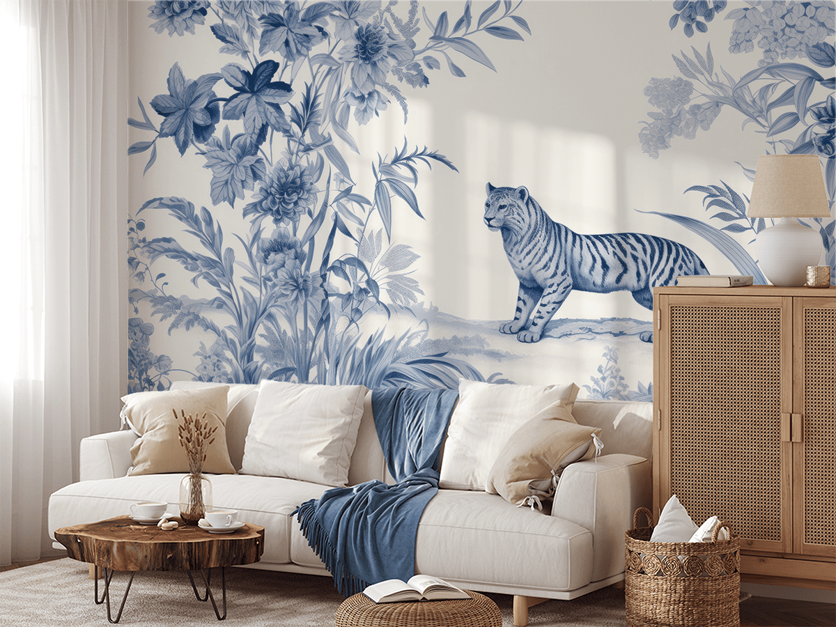 Foto murale Xhungël Blu