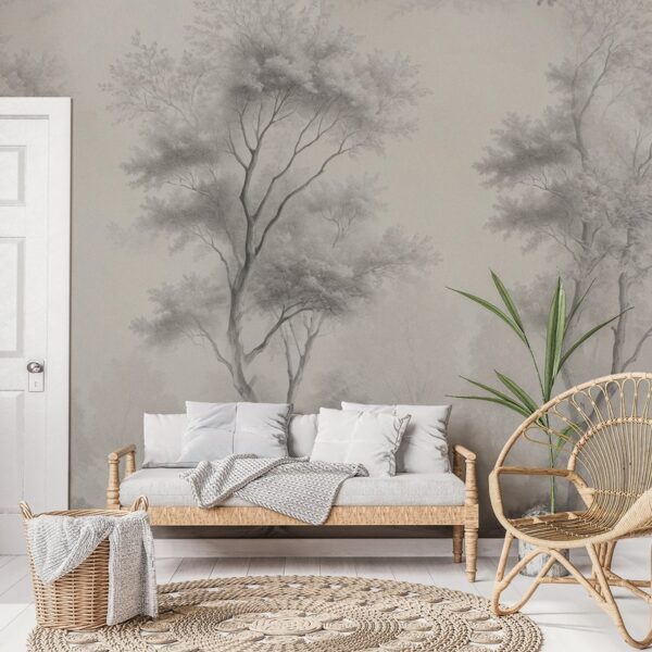 Foto murale Shëtitje në pyll