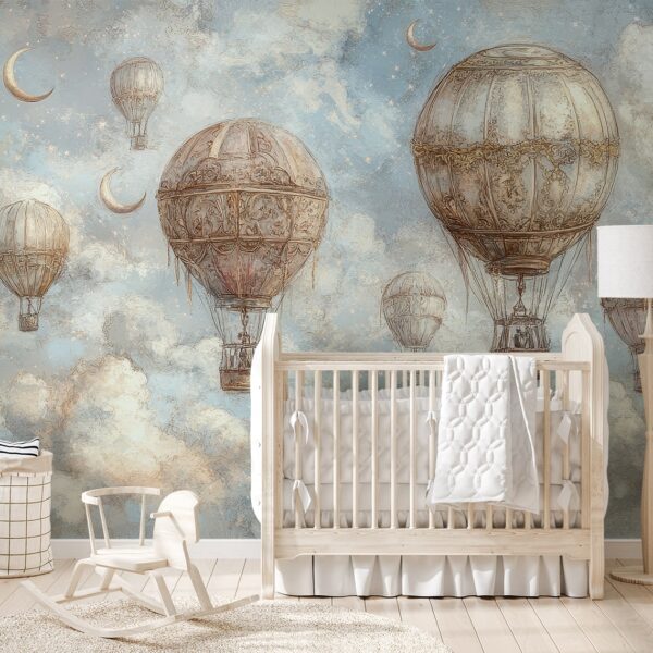 Foto murale Qielli i ëndrrave me balona