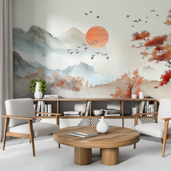 Foto murale Bukuria dhe Paqja e Azisë