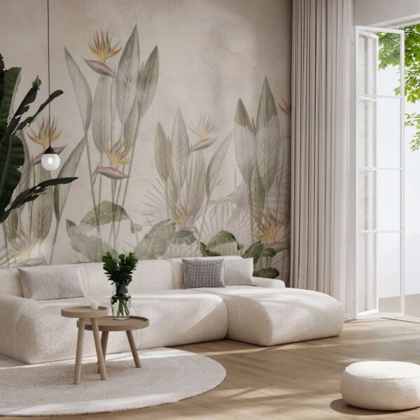 Foto murale Mjegull e butë tropikale