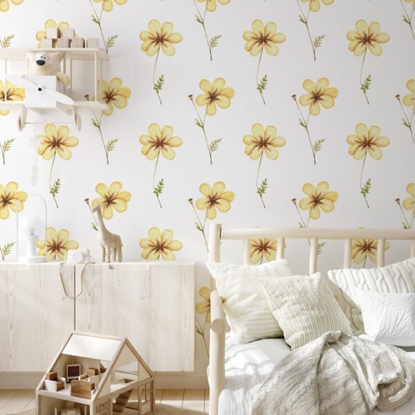 Foto murale Lule të verdha