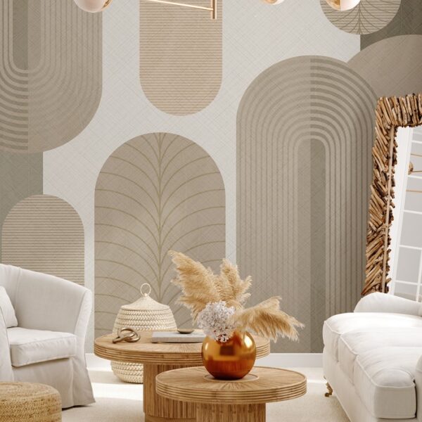 Foto murale Harqe bezhë