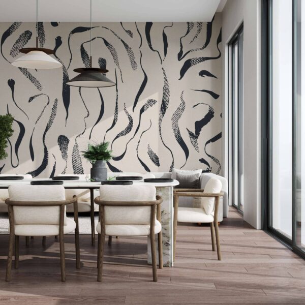 Foto murale Vija të përdredhura