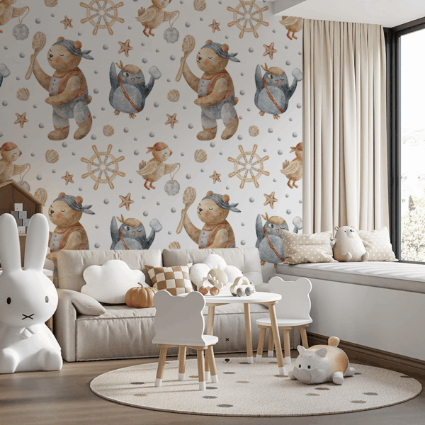 Foto murale Ekuipa e Shakaxhinjve të Detit