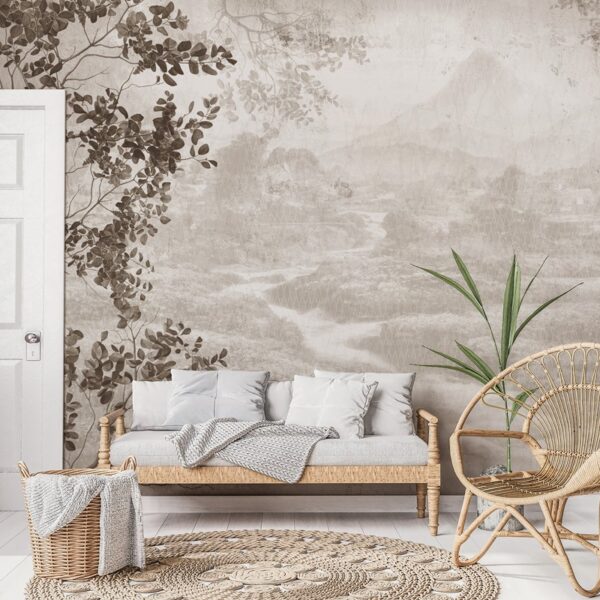 Foto murale Pamje e Luginës