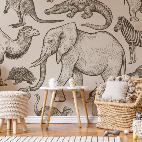 Foto murale Linja ekzotike