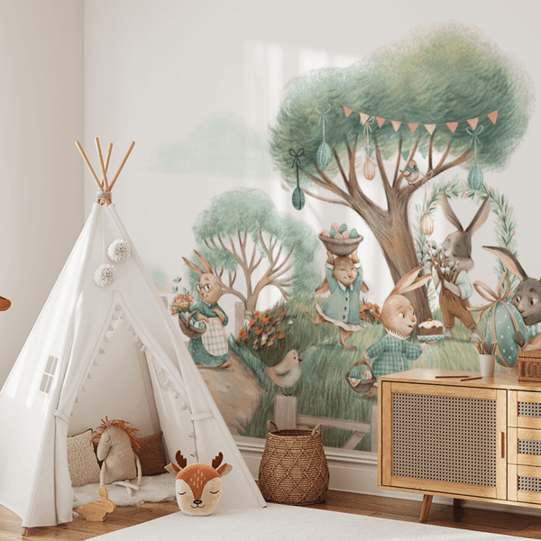 Foto murale Lepujt e Pashkëve