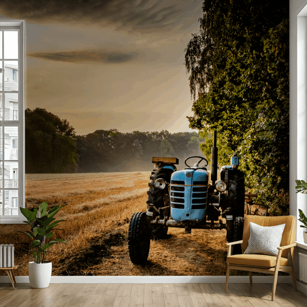 Foto murale Një moment në fushë