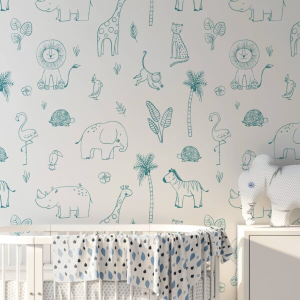 Foto murale Xhungël në litar