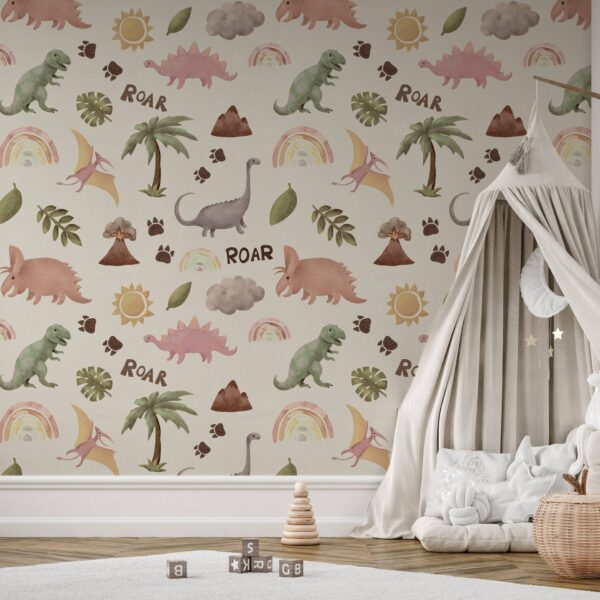 Foto murale Terreni Jurasik